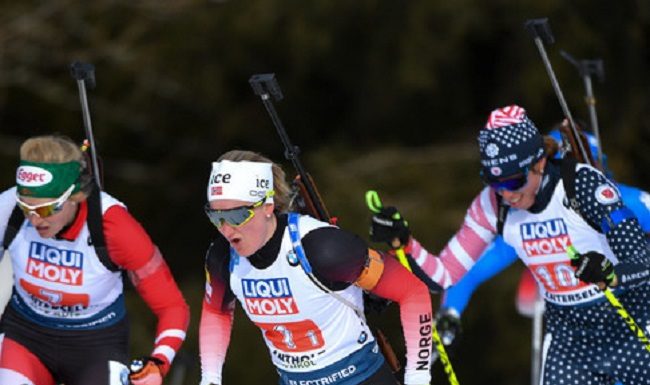 Biathlon-WM: Erster Titel an Norwegen