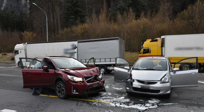 Totalschaden bei Verkehrsunfall