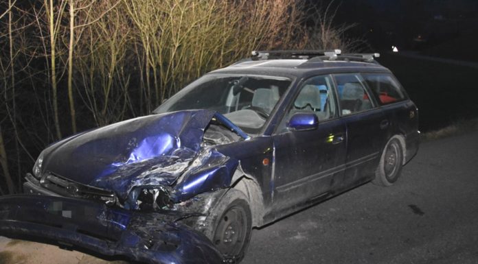 Dreien: Auto in Kurve auf Gegenfahrbahn geraten