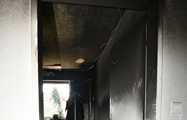 Rorschach: Brand in Mehrfamilienhaus