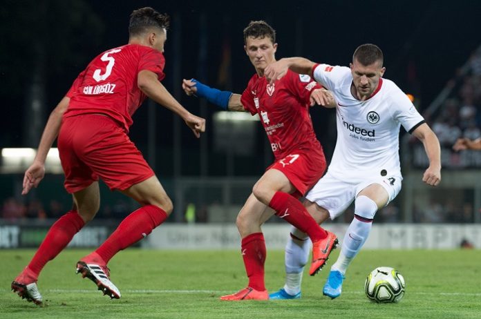 Dorn-Sülüngöz gegen Rebis, Eintracht-FCV, 28.7.2019, 0-5