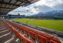 Public-Viewing im Rheinpark Stadion