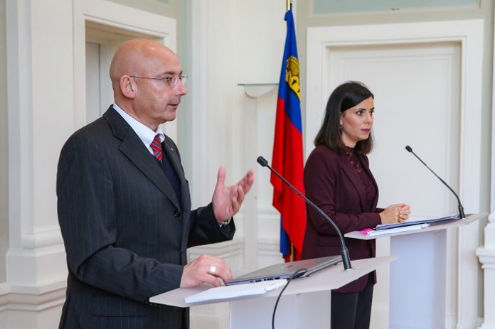 Liechtenstein Regierung PK Corona Pandemie