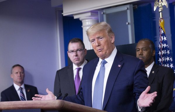 Corona-Krise: Trump droht China mit Konsequenzen