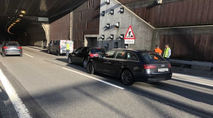 St.Gallen: Auffahrunfall auf der Autobahn