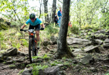 Saisonauftakt von E-Mountainbike Weltmeisterin Nathalie Schneitter