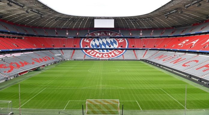 Deutsche Fussball-Bundesliga nimmt Ligabetrieb wieder auf