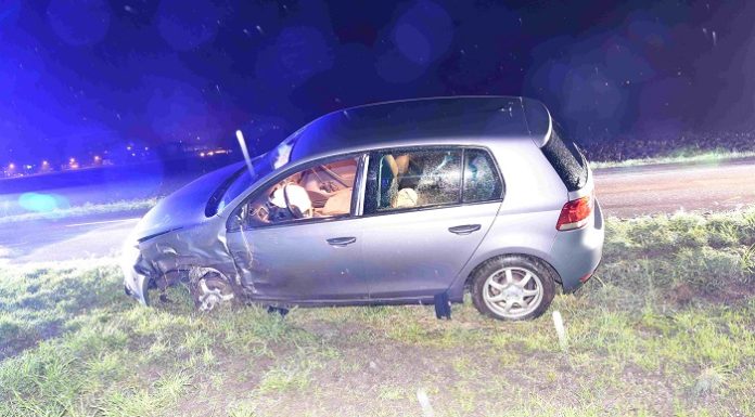 Grabs: Fahrunfähig Unfall verursacht