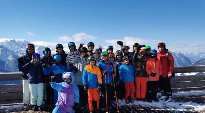 J+S Snowcamp bei schönem Wetter