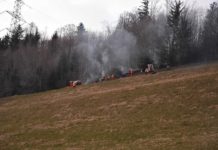 Goldingen: Feuerwehreinsatz wegen Böschungsbrand
