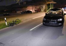 Balgach: Velofahrer unbestimmt verletzt