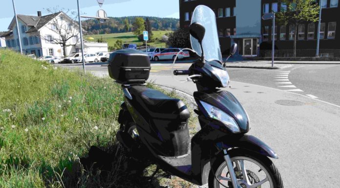 Wittenbach: Selbstunfall mit Roller