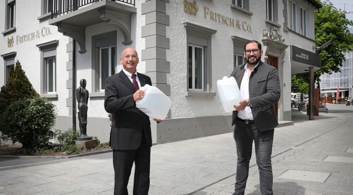 500 Liter Desinfektionsmittel von Austria Lustenau