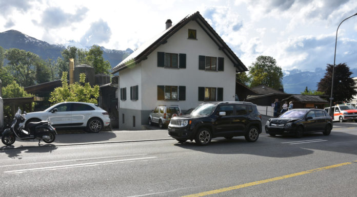 Sachschaden bei Auffahrkollision