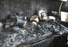 Planken: Bei Brand leicht verletzt