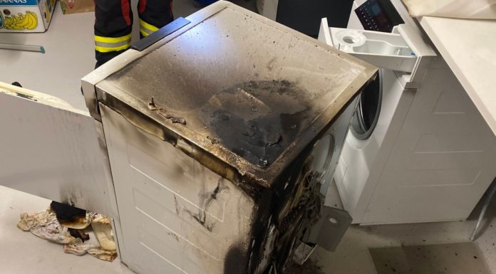 Uznach: Tumbler in Brand geraten