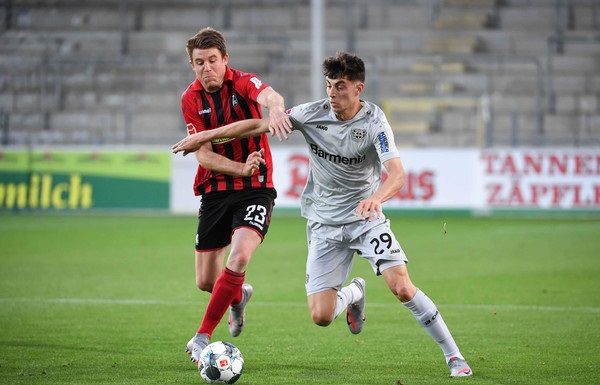 Leverkusen mit verdientem Sieg in Freiburg-weitere Spiele