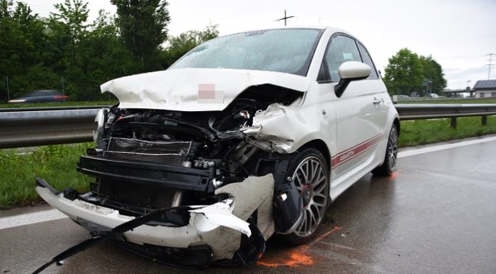 Oberriet: Selbstunfall auf Autobahn