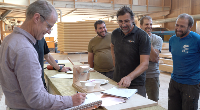 Kreativitäts-Projekt von Frommelt Holzbau für SDV-Award nominiert