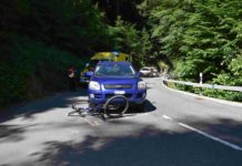 Bad Ragaz: Auto fährt in Velo