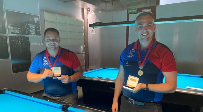 Heeb/Biedermann verteidigen ihren Landesmeistertitel im Team