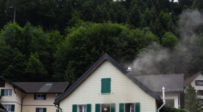 Pfäfers: Brand in Einfamilienhaus