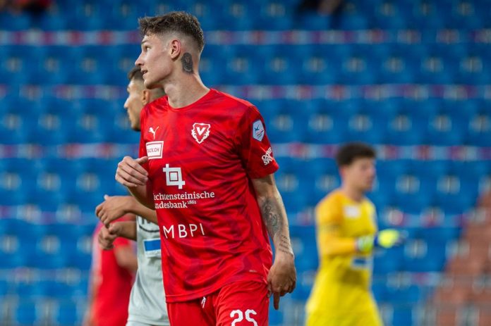 Frick Noah, FCV-Aarau 1-1, 14.Juli 2020, Tor von Frick