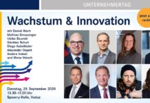 Unternehmertag: „Wachstum und Innovation – Jetzt erst recht“