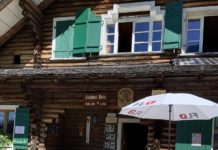 Gafadurahütte als beliebtes Ausflugsziel