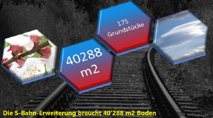 Leserbrief von Herbert Elkuch, Komitee S-Bahn NEIN