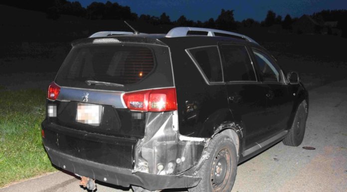 Andwil: Alkoholisiert Selbstunfall verursacht