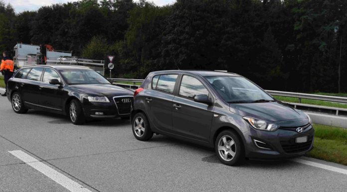 Buchs: Auffahrunfall auf Autobahn