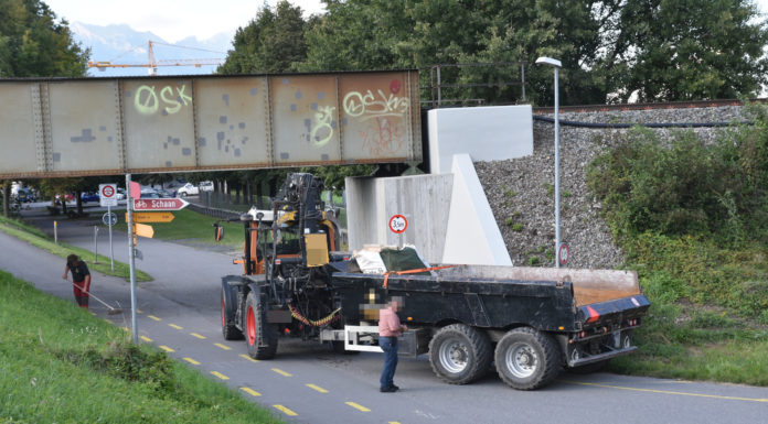 Selbstunfall mit Traktor