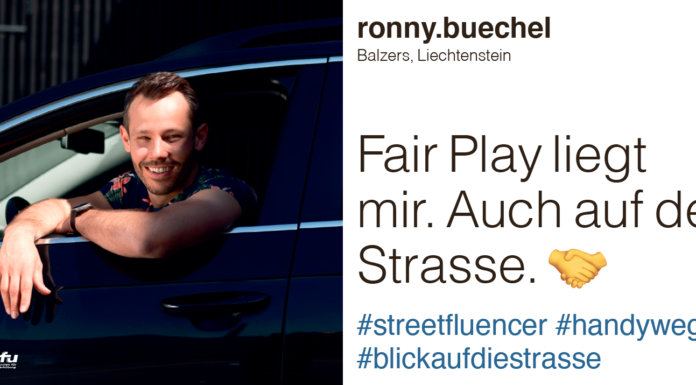 #streetfluencer – Neue Kampagne für mehr Aufmerksamkeit am Steuer