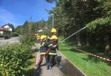 Einblick ins Aufgabengebiet der Feuerwehr