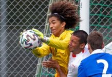 U17-Nationalteam: eine Halbzeit gut