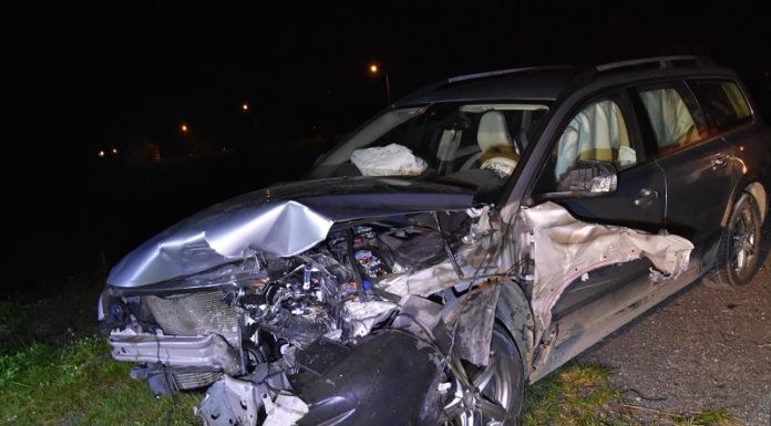 Selbstunfall mit Auto – Fahrer fahrunfähig
