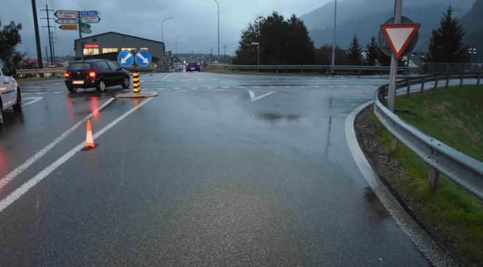 Bad Ragaz: Selbstunfall mit Roller