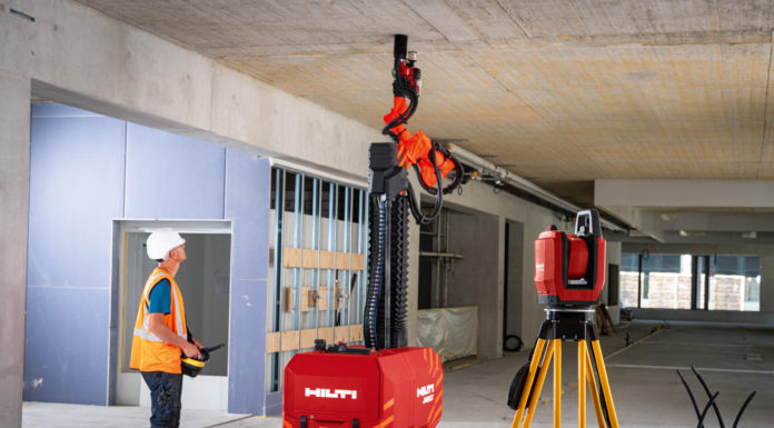 Hilti stellt BIM-fähigen Baustellenroboter vor