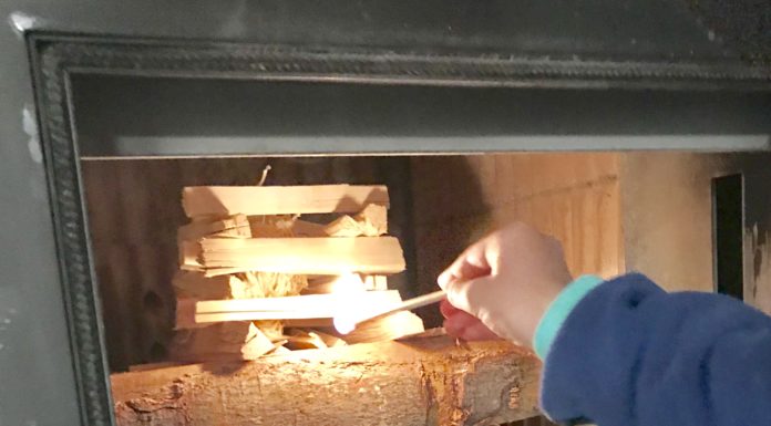 Raucharm mit Holz heizen