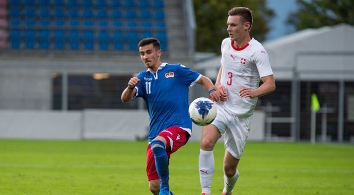 Liechtensteins U21-Nationalteam spielt gegen die Schweiz