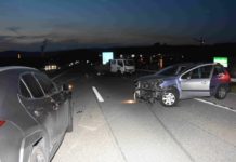 Oberbüren: Auffahrkollision auf der Autobahn mit drei Fahrzeugen