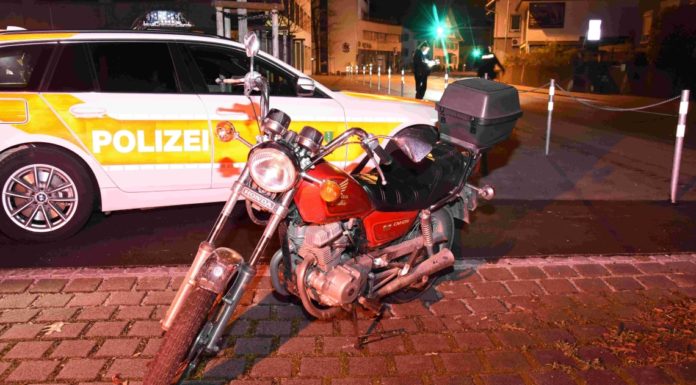Balgach: Mit Motorrad verunfallt