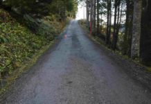 Selbstunfall mit Mountainbike