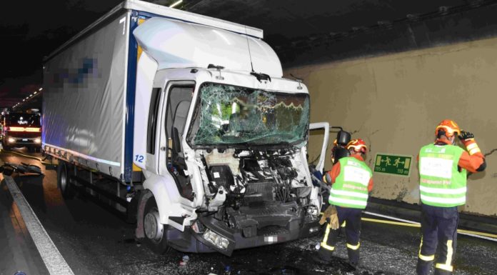 St.Gallen: Auffahrkollision im Tunnel – zwei Verletzte