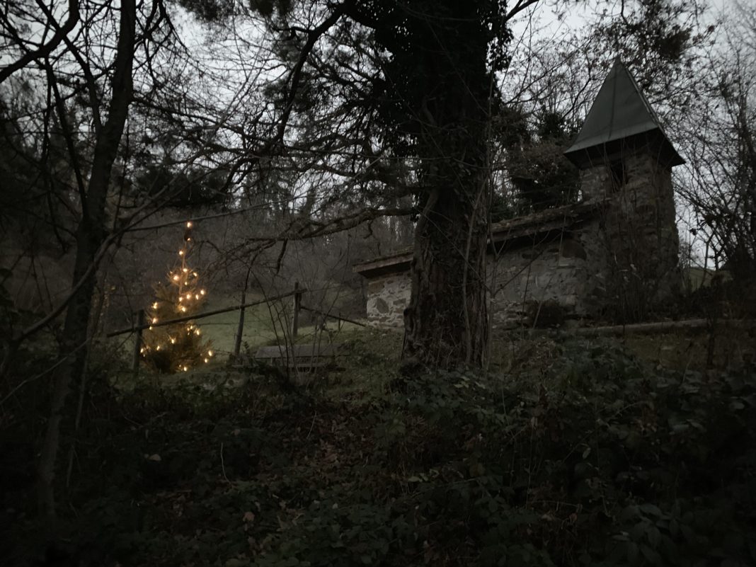 Weihnachtsstimmung beim Bühlkappile, oberhalb von Mauren, 30.11.2020, Bild v.Wilmar