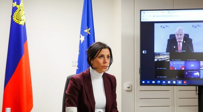 Teilnahme von RR Dominique Hasler am EU Innenministerrat