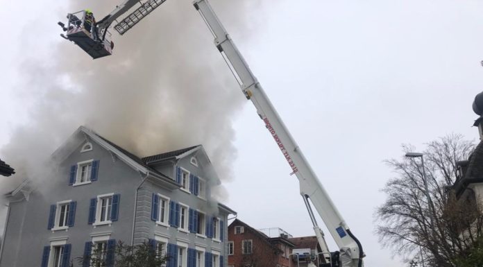 Rheineck: Brand in Mehrfamilienhaus – eine verletzte Person