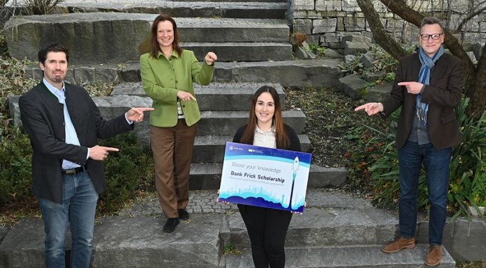 Neue Bank Frick Stipendiatin