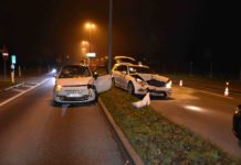 Mörschwil: Zwei Autos kollidiert – zwei verletzte Personen